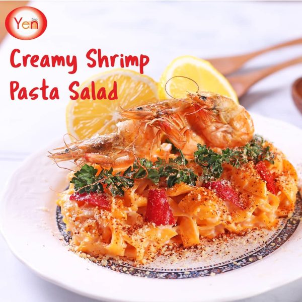 Resep Creamy Shrimp Pasta Salad