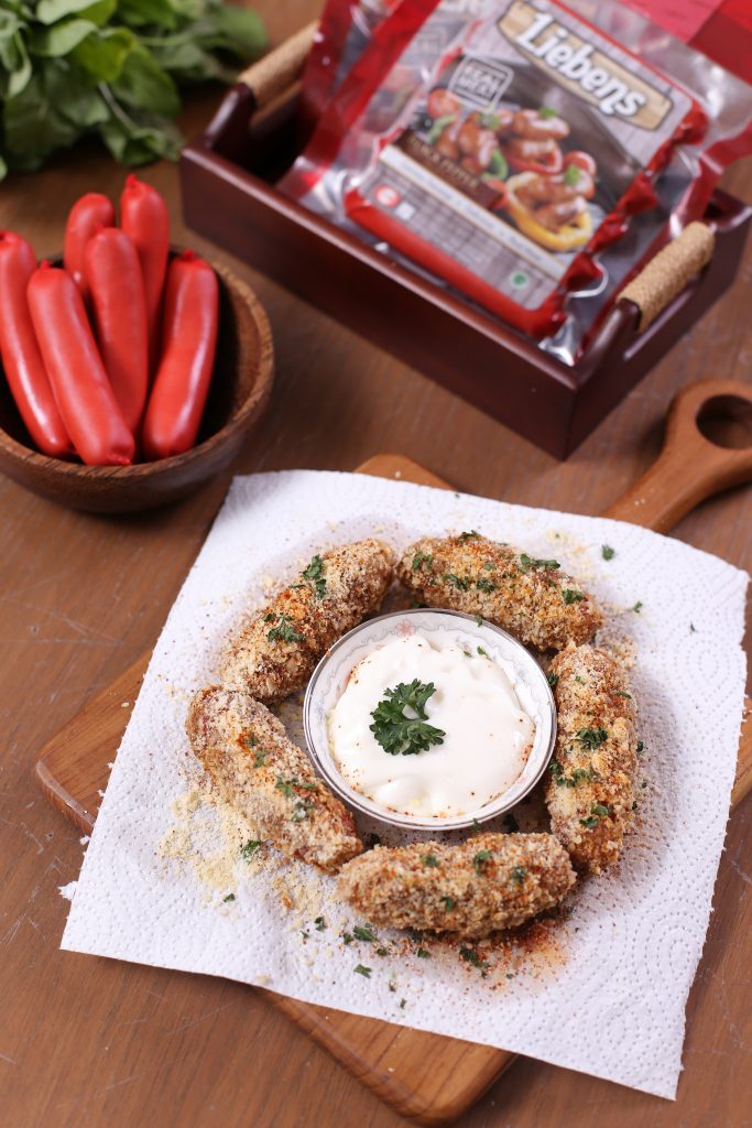  Resep  Crunchy Oat Crusted  Sausage with Mayonnaise  Basoyen