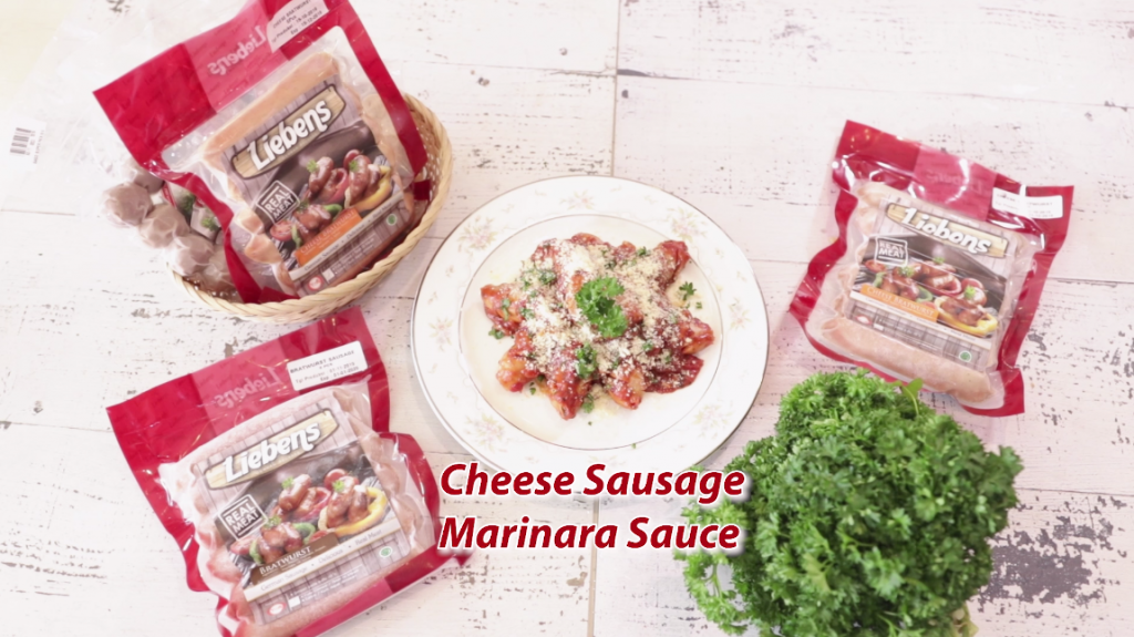 Resep Sosis Cheese Sausage Marinara Sauce