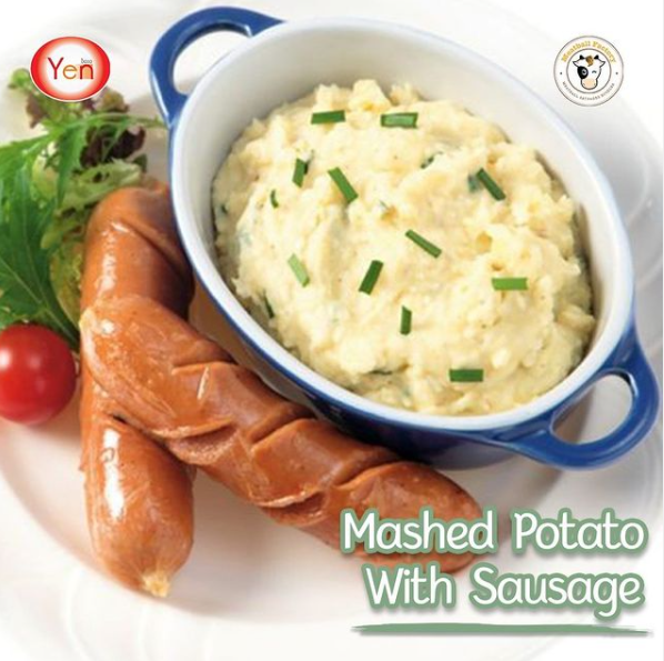 Resep Mashed Potato and Sausage