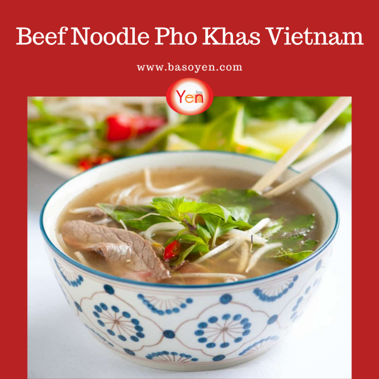 Beef Noodle Pho Khas Vietnam